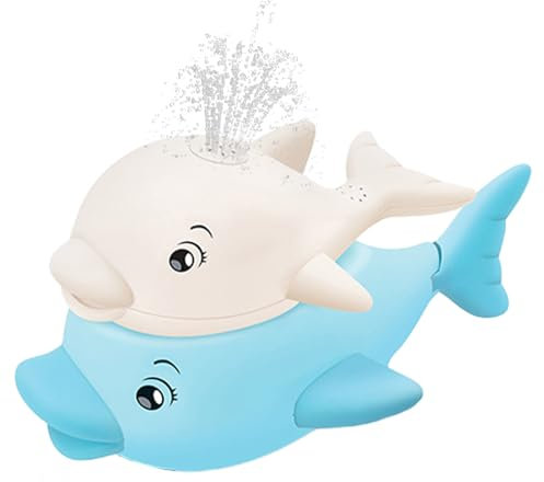 Arroseur de Bain Bébé,Arroseur de Bain pour | Jeu Sensoriel Interactif Musical Fontaine pour Jeux d'eau, Piscine, Natation et Extérieur