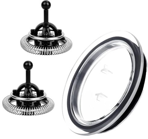 Componenti di ricambio per montalatte elettrico con fruste e coperchio Accessori per dispositivi di schiumatura Accessori per montalatte
