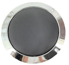 Protective Decorative Ring Car Audio 8-inch Speaker Grille DIY Dust Cover(Black)(Silver)