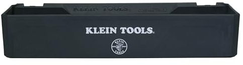 KLEIN TOOLS BC701SL Tray Module Rail System Attachment, 25-Pound Load Rating, Catch All Tray, Weather-Resistant Modular Storage for Man Lifts, Scissor Lifts, and Elevated Work Platforms