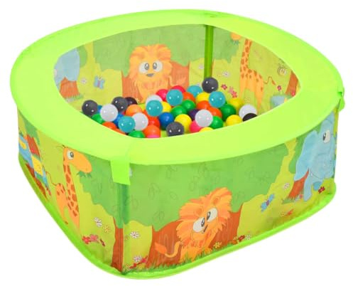 Générique Piscine à balles avec 300 balles pour Enfants 75x75x32 cm,Jeux & Jouets,Jouets,Piscines à balles,3107719