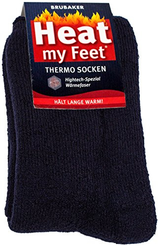 BRUBAKER 2 Paar Heat my Feet Thermo Socken