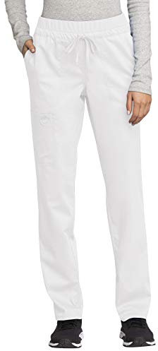 Cherokee Workwear Revolution Women's Mid Rise Tapered Leg Drawstring Scrub Pant