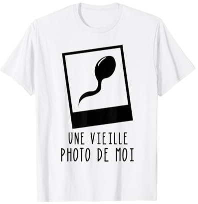 une vieille photo de moi - femme humour, homme humour T-Shirt