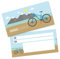 itenga Geschenkgutschein Geschenkkarte zum Ausfüllen I Fahrrad I Gutschein I 21,0 x 10,5 cm I Karte zum Ausfüllen