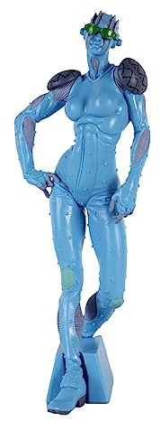 Banpresto Chaises Longues, Black, One Size | Jojo's Bizarre Adventure 22.9 cm Static Figure Stone Ocean - Sticky Fingers