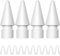 NIUTRENDZ Apple Pencil Spitzen - 4er Stück Hochempfindlicher Spitze Ersatzspitzen Eingabestift Kompatibel für Apple Pencil 2 gen & 1st