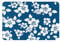 Hawaii Flower Flanell rutschfeste Bodenmatte 40,6 x 61 cm Indoor und Outdoor Teppich Eingang Matte