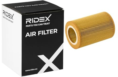 RIDEX 8A0662 Luftfilter mit Vorfilter Kompatibel mit SMART CITY-COUPE 450 FORTWO Coupe 450 CABRIO 450 ROADSTER 452 ROADSTER Coupe 452