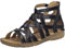 Josef Seibel Damen Sandaletten Ivy 06, Frauen Sandalen,Weite G (Normal),Strandschuhe,Sommersandalen,bequem,flach,schwarz,43 EU