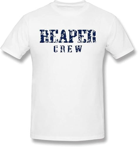 Reaper Crew Men's Basic Short Sleeve T-Shirt T-Shirts & Hemden(X-Large)