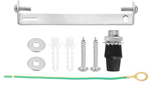 TOP-VIGOR 1Set Light Fixture Ceiling Bracket, 100mm Ceiling Light Plate Kit, Pendant Light Lighting Fixture Mounting Bracket Hardware for Chandelier Lighting Home Office