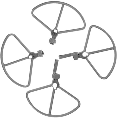 IMIKEYA Propellerschutz für Mehr Flugsicherheit aus Propeller Drohnenrotoren Abs Schnellverschluss 4 Stück Schützt