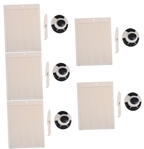 Tofficu 5ensembles Planche De Marquage Papier Pour Artisanat Outil De Pliage Pratique Pour Création De Cartes Et Enveloppes Compact Et Transportable