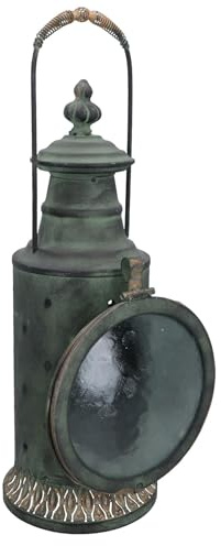Eisenbahn-Laterne, Retro, Heimdekoration, Geschenk, Metall, Kerzenhalter Ornament