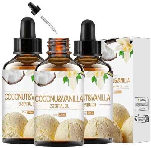 Vanilla massageöl öl, Vanilla Body Oil, Reich Natürlichen Pflanzenölen und Vitamin E, Massageöl Intim Geeignet und Muskelentspannung, Pflegeöl zur Hautpflege und Befeuchtung für alle Hauttypen (3)