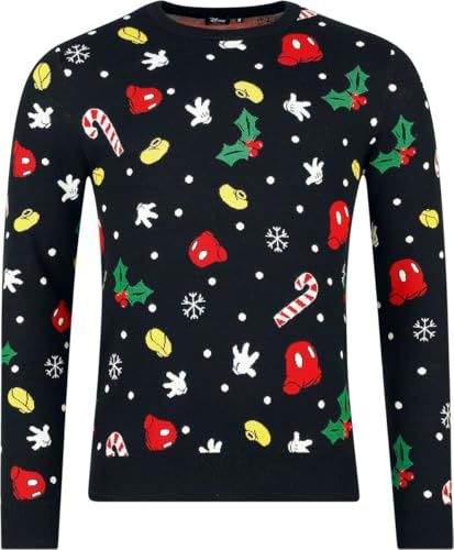 Disney Team Christmas Männer Weihnachtspullover Multicolor
