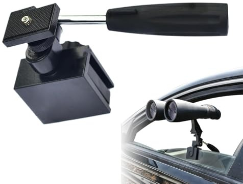 Window Car Mount for Camera Adjustable Car Window Mount for Spotting Scope | Camera Accessories, Telescope Mounting Clip Adapter, Night Vision Device Bracket for Spotting Scope Monocular