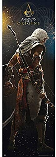 Grupo Erik Editores Tür-Poster mit Motiv Assassins Creed Origins, 53 x 158 cm