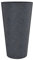 Scheurich Maceta, Granito Negro, Ø 28 cm, Höhe 55 cm