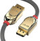 LINDY 36290 0.5m DisplayPort 1.4 Kabel, Gold Line