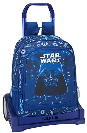 Ergonomischer Rucksack Star Wars Neon mit Trolley Safta Evolution