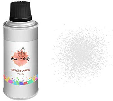 PAINT IT EASY Sprühfarbe, Sprühbastellack, Farbspray, 150ml, Weiß