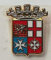 Marina Militaire Broche en métal émaillé