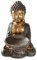 Rivanto Buddhafigur sitzend mit Vogeltränke