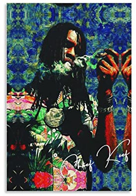 XXJDSK Foto Auf Leinwand Chief Keef Poster, ästhetische Raumdekoration, Wandkunst für Jungenzimmer, Heimdekoration 60X90cm Kein Rahmen