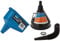 Draper 30910 Oil Funnel, Blue, One Size & 56141 Flexible Plastic Funnel, Black