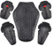Protector de espalda de motocicleta aprobado por la CE Nivel 1, almohadillas universales para hombros, coderas, almohadillas suaves para motocicleta, inserto de armadura para motocicleta (5
