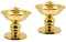 Alipis Ghee Für Oil Lamp Wohnkultur 2 Stück Goldene Buddha Anbetung Dekorative Tasse Liefert Lampenöl Vilakku Buddhistischer Durchmesser Cm Mandir Festliche Kerze Tempel Vintage Puja Hand
