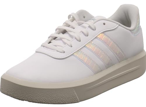 adidas Court Platform Shoes, Sneakers Donna, Cloud White Almost Pink Crystal White, 41 EU