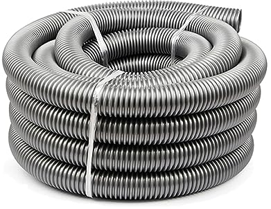 LoRier Interno 28mm Esterno 34mm Soffietto Cannucce Tubo Flessibile Tubo Morbido Robot Aspirapolvere Tubo Pezzi di Ricambio Sostituzione (Color : Gray-9M(28mm))