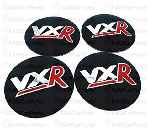56 mm rote VXR Alufelgendeckel Overlay Aufkleber für Corsa Astra