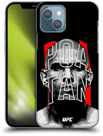 Head Case Designs Offizielle UFC Grafik Alex Pereira Harte Rueckseiten Handyhülle Hülle Huelle kompatibel mit Apple iPhone 13