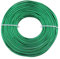Uxney Alambre para joyas, alambre de aluminio de 1,5 mm de grosor, alambre de metal para manualidades, alambre de aluminio, alambre, manualidades, alambre de metal (verde, 30 metros)