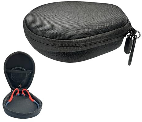 TUCANA Shield Headphone Case Compatible with Aftershokz/Aeropex/Trekz Air/Titanium Mini Bone Conduction Headpohones, Replacement Hard Shell Travel Carrying Bag with Cable Storage