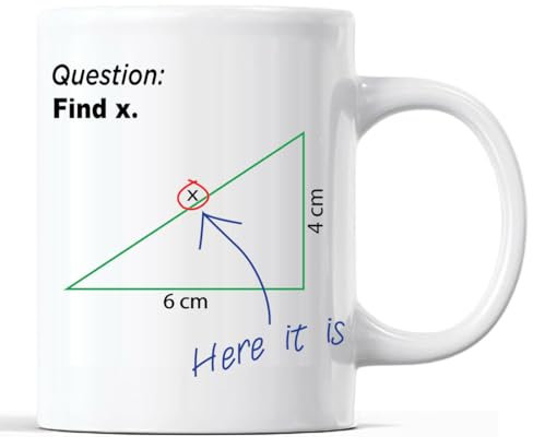 Gift Island Maths Teacher Mug - Gifts for Maths Teachers - Math Teacher Gifts - FIND X - 11oz