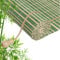 LCBDYLR Retro Bamboo Roller Blinds Customizable size, Natural Wood Window Shades Blinds Anti-UV Dustproof Decorative Curtain, Screen Partition Blind, for Indoor/Outdoor/Garden Y-Green White