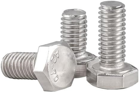 Sechskantschrauben aus Edelstahl 304 M12-M18, 2 Stk, M16x30mm