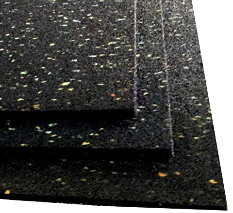 Bautenschutzmatte Gummigranulatmatte in 6mm, 8mm, 10mm, 12mm, und 15mm in Mattengröße 115 x 230cm; 20mm in 100 x 200cm (10mm - 115x230cm)