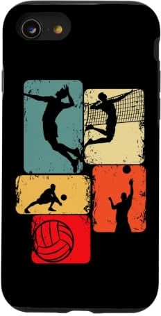 Volleyballer Volleyball Männer Kinder Jungen Hülle für iPhone SE (2020) / 7 / 8
