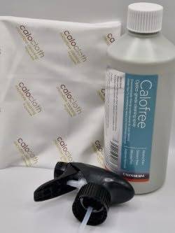 Screen Cleaning Kit by Calotherm. with Spray and 48 x 36cm Microfibre Cloth. A Premium cleaning and protecting kit for your TV, Laptop, Computer, Monitor, Phone, Tablet, Glasses