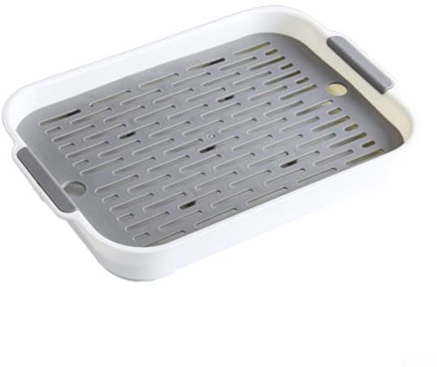 Oniissy Katzentoilette mit Gitter-Design, abnehmbare Toilette für Meerschweinchen, Kaninchen, Hamster, Chinchilla (F)