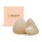 CURLADY Stick on Bra Pads Inserts, Sticky Bra Push Up, Invisible Strapless Bra, Double Sided Ultra Push Up Bra, Adhesive Bras Inserts for Sports Bra Swimsuit Bikini Nude