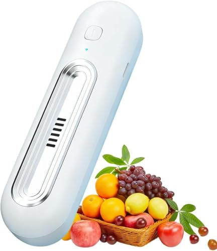 Ozoori - Desodorante para nevera, eliminador de olores recargable para nevera, compacto, inalámbrico, sin reemplazo de filtro, control de olores para cocina, congelador y almacenamiento de alimentos