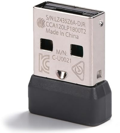 YUEHISY USB-Unifying-Empfänger – USB-Stecker Kompatibel mit Allen Unifying-Geräten – Kabelloser Maus- und Tastatur-Dongle