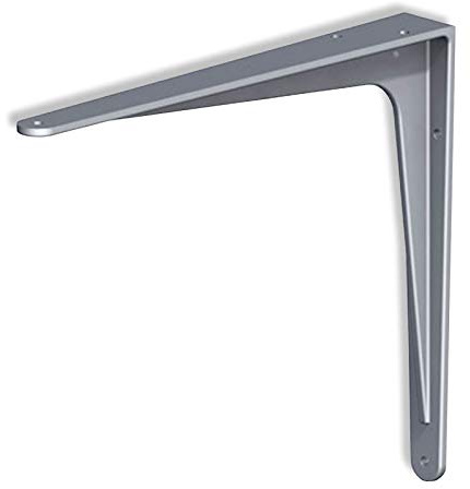 OrgaTech Regalkonsole 350 x 400 mm für Garage, Keller oder Werkstatt Regal-Konsole Regalträger Regalbodenträger